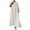 Beige, variant on Mrat Womens Plus Size Cotton Linen Maxi Dress Loose Crewneck Long Sleeve Solid Long Dresses Travel Vacation Outfits S-54 Hot-Pink 3XL