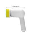 thumbnail image 3 of YiJuHui 1pcs Power Shower Scrubber Brush with 2 Replaceable Heads, 360° Rotation Deep Cleaning Brush for Bathroom Tiles, Tub, Floor, Kitchen Sink, 3 of 9