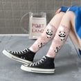 thumbnail image 3 of Knee High Socks for Men and Women, Panda Flying in the Sky (2) Althletic Compression Socks, Support Long Tube Socks for Outdoor Sport, Calf Socks, High Stockings for Women Men, 3 of 7