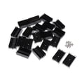 thumbnail image 4 of 20 Unids Disipador de calor MOSFET Baoblaze Con Tornillos para transistor TO-220 color negro 24x16x40mm, 4 of 8