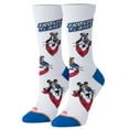 thumbnail image 2 of Cool Socks Novelty Crew Socks Women's Tony Faces, Graphic Print, Large, 2 of 6