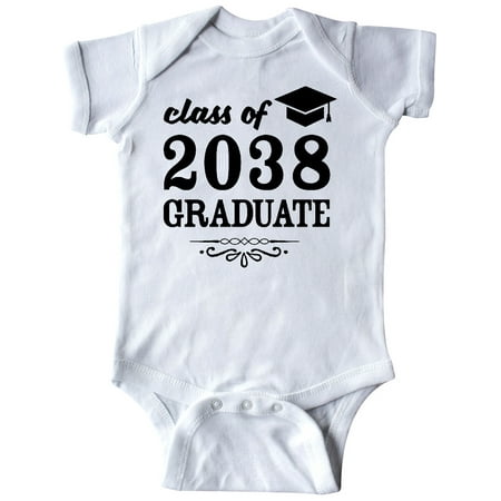 

Inktastic Class of 2038 Graduate with Graduation Cap Gift Baby Boy or Baby Girl Bodysuit
