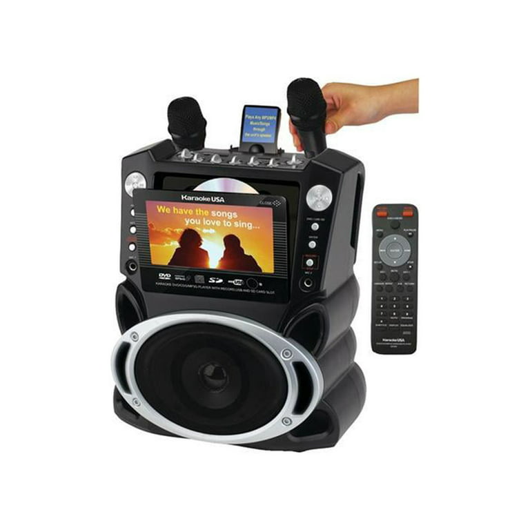 Emerson Portable DVD /CD+G/ MP3+G Karaoke System with 7 LCD 