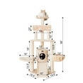thumbnail image 3 of Armarkat Real Wood Cat Tree Model A5806, Beige, 3 of 8