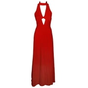 Jill Jill Stuart Tangerine Sleeveless Cutout Collared Gown 14