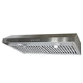 thumbnail image 1 of Crown Range Hood Crown 30 in 500 CFM Stainless Steel Under Cabinet Range Hood PRO-FT10, 1 of 6