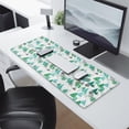 thumbnail image 2 of Long Mouse Pads for Desk,Green Christmas Tree and Text Pattern Desk Mats on Top Of Desks, Desk Mouse Pad Extra Large with 3mm Non-Slip Base and Stitched Edge for Gaming,Office,Work,Home 31.5x11.8in, 2 of 5