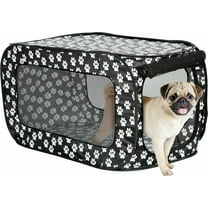 Frisky Friends Folding Soft Dog Crate Pet Kennel Crate