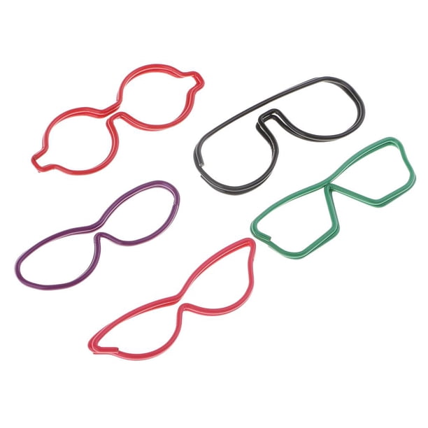 Clips de papel con 5 piezas, material de oficina , material para estudiantes, clips de notas decorativos multicolor Sunnimix Clips de papel de forma especial