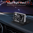 thumbnail image 7 of 5 Inch Baby Car Montior with 2K Baby Car Camera Full Crystal Night Vision, 7 of 7