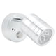 thumbnail image 3 of Foco De Cabecera Interior, Atenuador Táctil Antideslumbrante Giratorio De 90 °, Luz De Lectura LED RV, Lámpara Blanca Cálida Con Puerto USB Para Caravanas De Campistas Anggrek Otros, 3 of 8