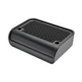 thumbnail image 1 of S SERENABLE Litter Box Step Floor Protection Keep Tidy Compact Cat Litter Box Foot Board Black, 1 of 9