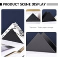 thumbnail image 5 of Triangular Paper Towel Rack Napkin Holder Tissue Storage Stand Stainless Steel Metal, 5 of 6