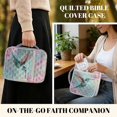 thumbnail image 4 of ZUXONGSY Hummingbird Print Bible Cover Case for Women Quilted Bible Protector Portable ChuZU Bag with Pen Holder Handbag for Work, 4 of 7