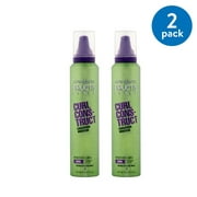 Angle View: Garnier Fructis Style Curl Construct Creation Mousse 6.8 OZ (Pack of 2)