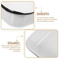 thumbnail image 6 of ELAYARD Multifunctional Enamel Storage Tray White Heat Resistant Wear Resistant for Kitchen, 6 of 8