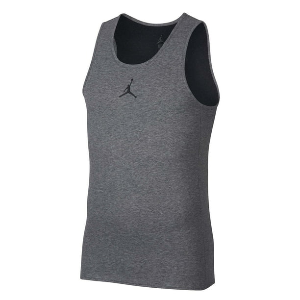 Jordan Men's Nike Dri-Fit Basketball Tank Top (3XL, Carbon Heather) -