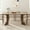 Oak, variant on Farmhouse Dining Table for 6 to 8 People,71" Rectangular Wood Kitchen Table with Heavy Duty Legs for Dining Room & Living Room