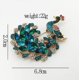 thumbnail image 3 of BR Lindo broche de pavo real de cristal para boda/banquete/ramo, 3 of 3