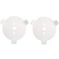 thumbnail image 1 of Yeacher Wall Mount for Deco M5/P7 Whole Home Mesh WiFi System, Sturdy Bracket Holder for Deco M5 Router/P7 Space Saving Router Wall Holder, White, 2 Pack, 1 of 8