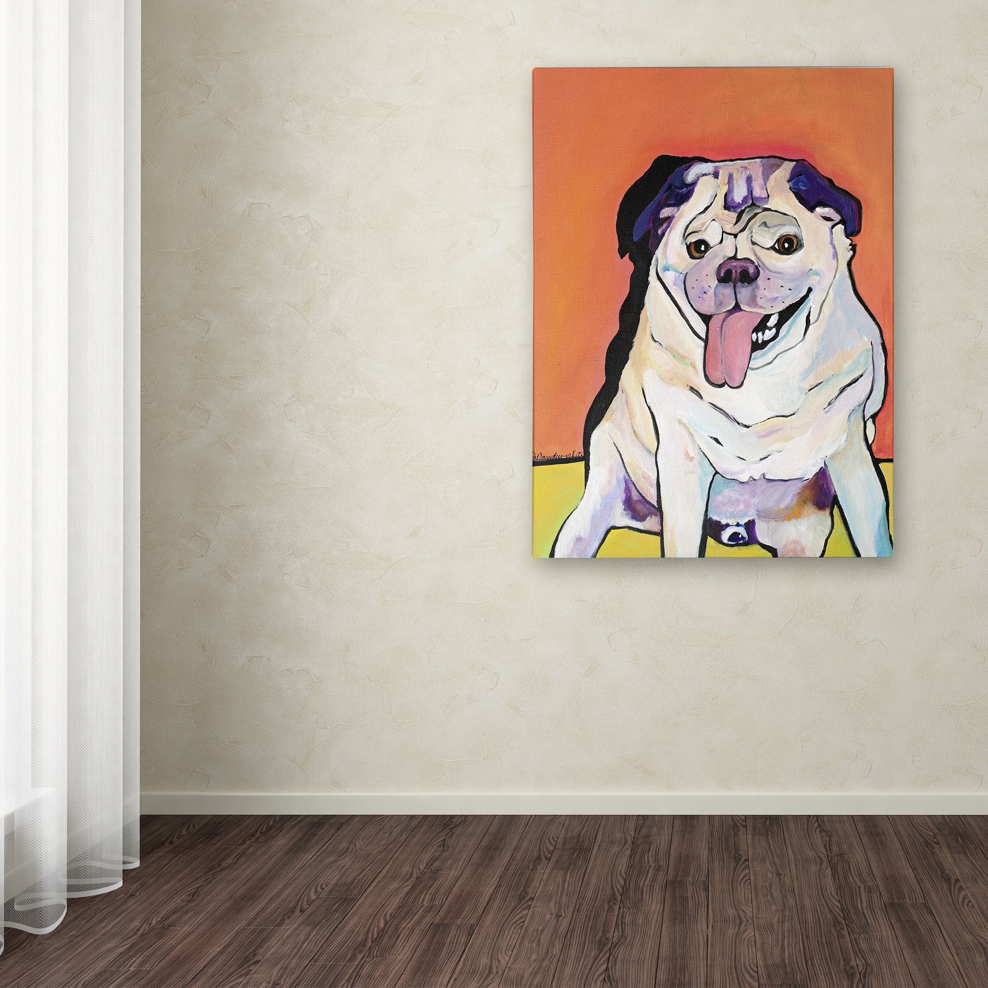Trademark Fine Art "Conan" Canvas Art by Pat Saunders-White