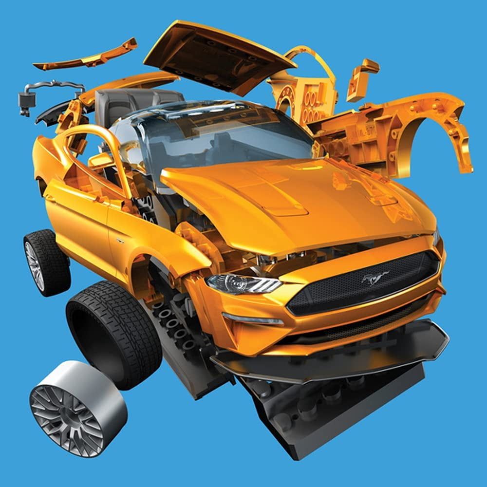 Airfix QUICKBUILD Ford Mustang GT Snap Together Model Kit