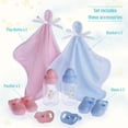 thumbnail image 4 of Berenguer Boutique 30050 TWINS- 15” Soft Body Baby Dolls - 12 Piece Gift Set with Open/Close Eyes- Perfect for Children 2+, 4 of 5