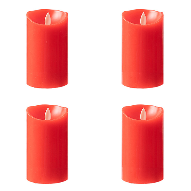 Velas LED LED LED Safety LED LED Decoración del hogar liviano (aproximadamente 15 cm)