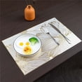 thumbnail image 1 of Dvkptbk Napperons Isolés Style Scandinave Or Chaud Imperméables Antidérapants Kitchen Essentials, 1 of 5