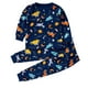 thumbnail image 1 of Odeerbi 1-8 Años Niños Niñas Algodón Pijamas Manga Larga Tops Pantalones Conjunto Suave Impresión Dinosaurio Sleepwear Loose Two-Piece Pajama Sets, 1 of 5