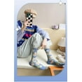 thumbnail image 3 of CoCozhu Women's Cute Vintage Floral Patterned Cotton Crew Socks Teen Girls Pretty Ruffle Frilly Lace Socks, 3 of 9