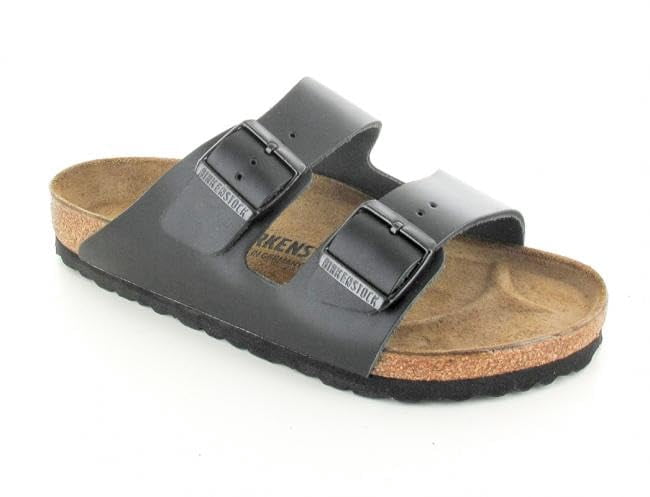 Birkenstock Gizeh Black Unisex Sandals Size 41 EU - Walmart.com