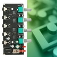 thumbnail image 4 of Tablero Mezclador Estéreo de 4 Vías 4 en 1 Salida Amplificador de Auriculares Estéreo Módulo de Placa Preamplificador Amplificador de Estéreo de Metal de 4 Canales para, 4 of 8