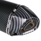 thumbnail image 4 of Silenciador de escape hexagonal en color fibra de carbono para motos y ATV, ajuste universal 38-51mm con accesorios incluidos, 4 of 6
