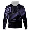 thumbnail image 1 of Sudadera con capucha 3D con tecnología digital para hombre y mujer, nueva moda, popular, informal, estilo Harajuku, hip hop, con cremallera, estampado 3D, para invierno, 1 of 6