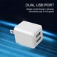 thumbnail image 4 of Cargador de pared USB REKNA de doble puerto 110 V, carga rápida, 4 of 7