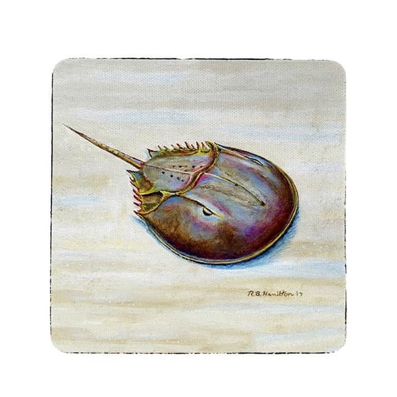 Betsy Drake CT665 Horseshoe Crab Coaster - Set of 4