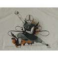 thumbnail image 5 of Avatar The Last Airbender Aang Bending Men's Natural Graphic Tee - M, 5 of 6