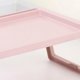 thumbnail image 3 of Mesa de Mesa Portátil Portátil PP Plegable Simple Bownward BooboBoed Diseño Mesa de Cama de Escrito Con Orificio de Carga para El Dormitorio Dormo, 3 of 5
