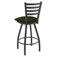 thumbnail image 4 of XL 410 Jackie 25" Swivel Counter Stool with Pewter Finish and Canter Pine Seat, 4 of 4