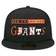 thumbnail image 2 of Men's New Era Black San Francisco Giants Ransom 59FIFTY Fitted Hat, 2 of 6
