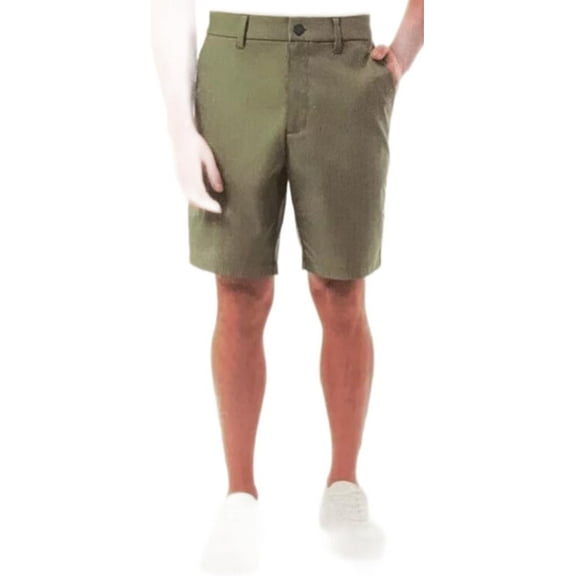 32 Degrees Men's Twill Tech Short (Green, 32)