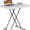 Rectangular, variant on FASCK Folding Table, Indoor Outdoor Portable Plastic Dining Card Table Utility Bar Table for Camping Dining Wedding Event Party, White (Round, 32"x32")