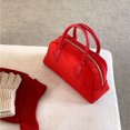 thumbnail image 2 of Slouchy Suede Shoulder Bags For Women Underarm Bag Womens Tote Bag Work Purses Bag Suede Handbag Travel Winter Fall, 2 of 6