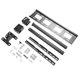 thumbnail image 4 of Soporte de techo para TV, giratorio 360 grados, soporte colgante ajustable para pantalla plana de 32 a 85 pulgadas, 4 of 14