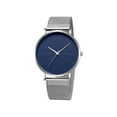 thumbnail image 1 of Reloj de cuarzo para hombre, relojes de moda para hombre, reloj sencillo de acero inoxidable para negocios., 1 of 3