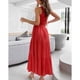 thumbnail image 2 of Maxi vestidos bohemios,Vestido largo de fiesta bohemia de verano para mujer, vestido largo con volantes y un hombro, artesanía superior, 2 of 6