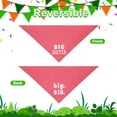 thumbnail image 6 of Big Sister Dog Bandana Soft Pink XLarge 1PCS, Adjustable Triangle Scarf, Pregnancy Announecment, New Baby for Family., 6 of 6