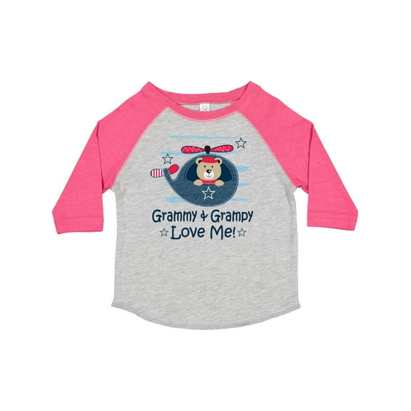 Inktastic Grammy and Grampy Love Me for Boy Boys Toddler T-Shirt