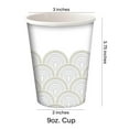 thumbnail image 2 of Hanna K Signature Metallic Rays 9oz. Paper Cups: 648Ct, 2 of 3